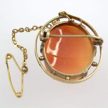 9ct gold Cameo Brooch